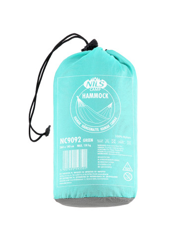 GRÜN HÄNGEMATTE TOURISMUS NILS CAMP