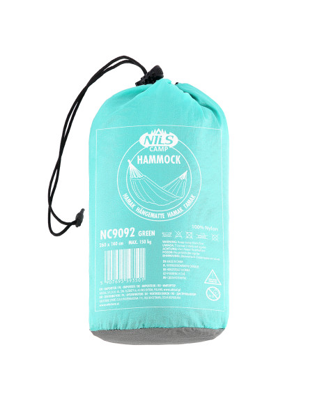 GRÜN HÄNGEMATTE TOURISMUS NILS CAMP