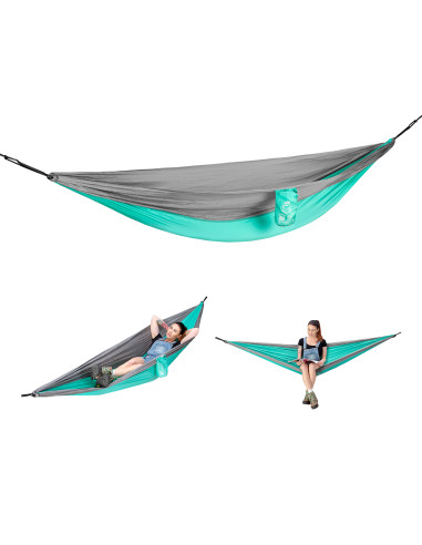 GRÜN HÄNGEMATTE TOURISMUS NILS CAMP