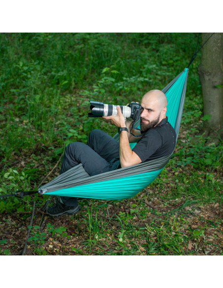 GRÜN HÄNGEMATTE TOURISMUS NILS CAMP