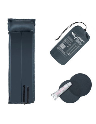 SCHWARZGRAU SELBSTAUFBLASENDE MATTE NILS CAMP