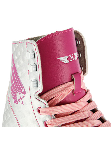 SILBERN-ROSA GRÖßE 36 ROLLSCHUHE NILS EXTREME