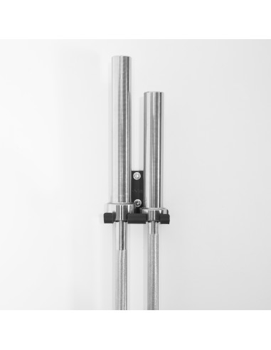 WALL RACK FÜR HEIMTRAINING SET SILVER HMS