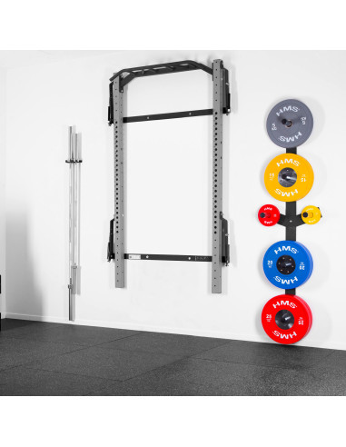 WALL RACK FÜR HEIMTRAINING SILVER HMS