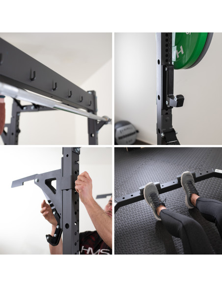 POWER RACK MIT ZUBEHÖR COMMERCIAL HMS
