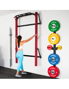 WALL RACK FÜR HEIMTRAINING RED HMS 2