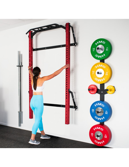 WALL RACK FÜR HEIMTRAINING RED HMS