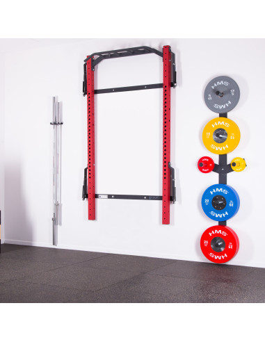 WALL RACK FÜR HEIMTRAINING RED HMS