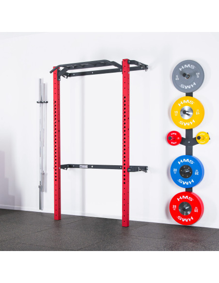 WALL RACK FÜR HEIMTRAINING RED HMS