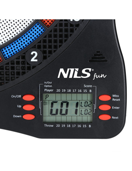 ELEKTRONISCHE DARTSCHEIBE NILS FUN