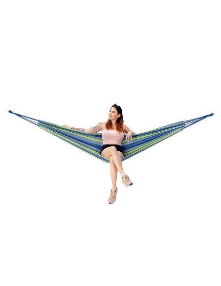 BLAU-GRÜN HÄNGEMATTE NILS CAMP