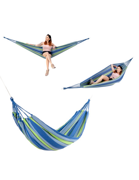 BLAU-GRÜN HÄNGEMATTE NILS CAMP