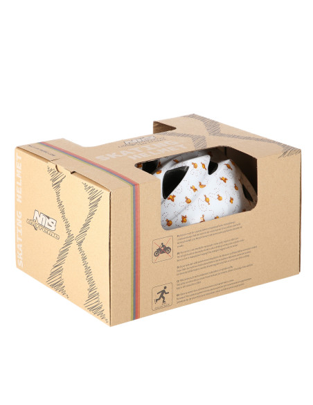 WEIß GRÖßE M (49-58 cm) HELM FÜR KINDER NILS EXTREME