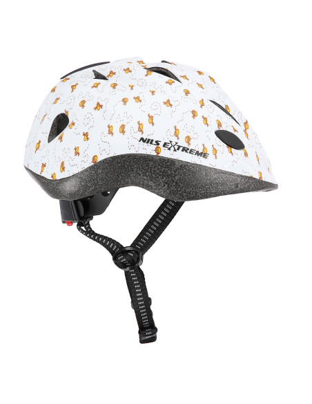 WEIß GRÖßE M (49-58 cm) HELM FÜR KINDER NILS EXTREME