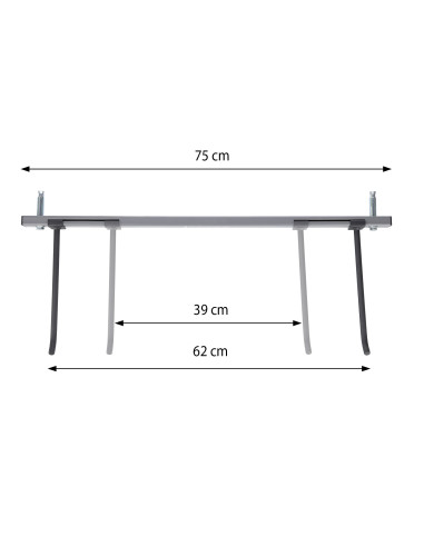 HAKEN FÜR FITNESSMATTEN HMS