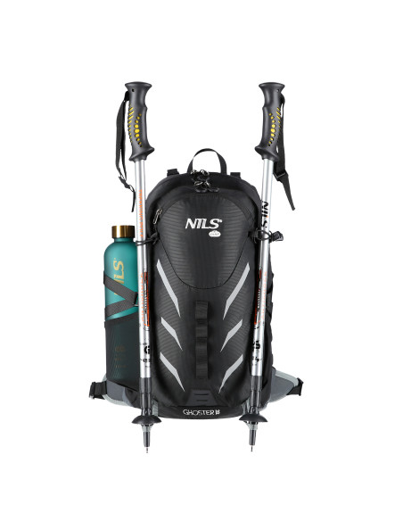 RUCKSACK SCHWARZ GHOSTER 20L NILS CAMP