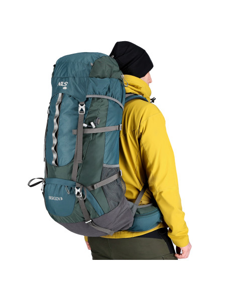 RUCKSACK GRÜN BERGEN 65L NILS CAMP