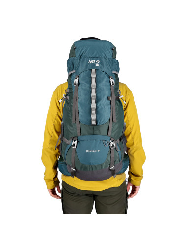 RUCKSACK GRÜN BERGEN 65L NILS CAMP