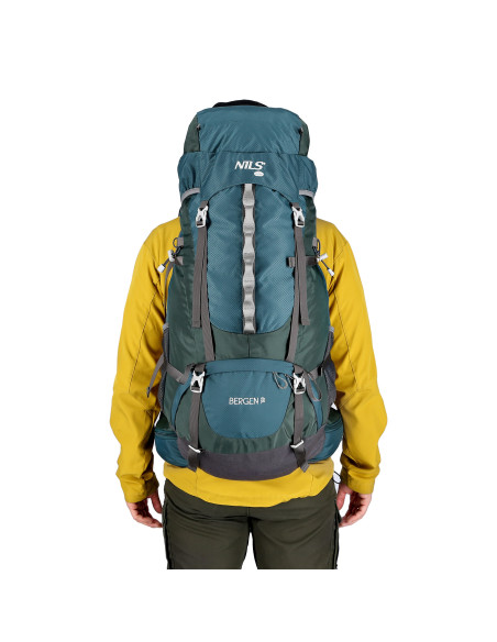 RUCKSACK GRÜN BERGEN 65L NILS CAMP
