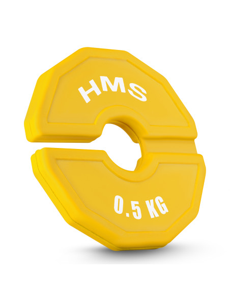 (2 X 0,5 KG) KLEMMGEWICHT FÜR KRAFT- UND FITNESSGERÄTE 2 X 0,5 KG HMS