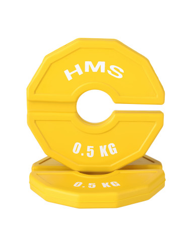 (2 X 0,5 KG) KLEMMGEWICHT FÜR KRAFT- UND FITNESSGERÄTE 2 X 0,5 KG HMS