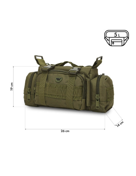 HÜFTTASCHE GRÜN XL NILS CAMP