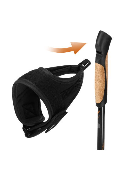 NORDIC WALKING STÖCKE CARBONFASER NILS