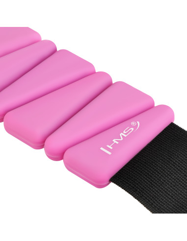 PINK SILIKON-GEWICHTE FÜR ÜBUNGEN FÜR KNÖCHEL UND HANDGELENKE HMS