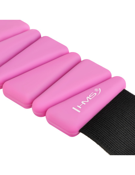 PINK SILIKON-GEWICHTE FÜR ÜBUNGEN FÜR KNÖCHEL UND HANDGELENKE HMS