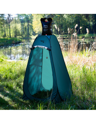 BLACK AND BLUE POP-UP CHANGING ROOM NILS CAMP