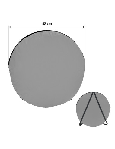 GREY POP-UP CHANGING ROOM NILS CAMP