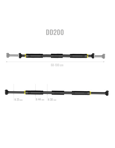KLIMMZUGSTANGE 68-100 CM HMS PREMIUM