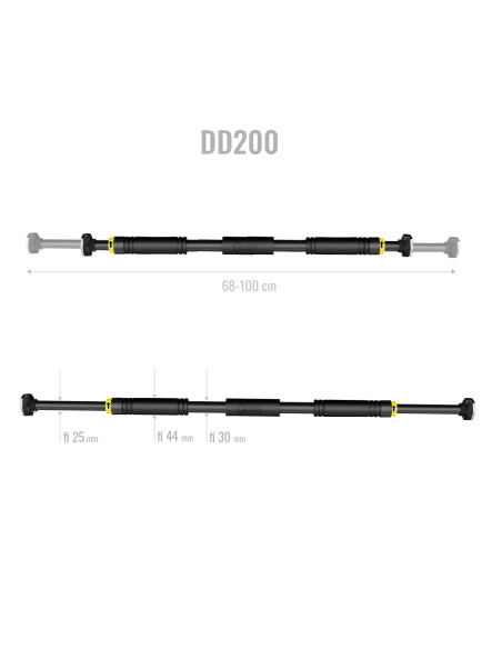 KLIMMZUGSTANGE 68-100 CM HMS PREMIUM