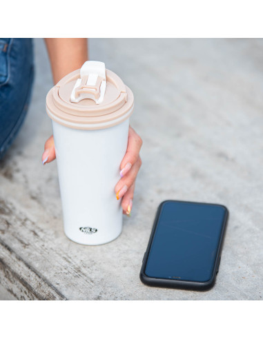 THERMOBECHER WEIß NILS CAMP