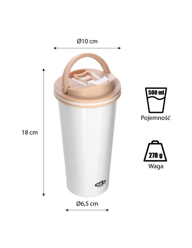 THERMOBECHER WEIß NILS CAMP