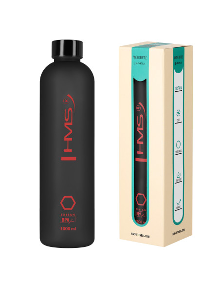 TRINKFLASCHE TRITAN BLACK HMS