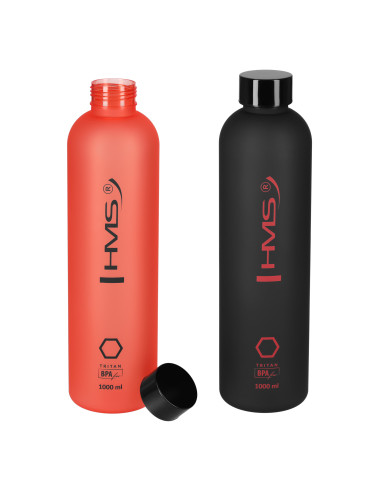 TRINKFLASCHE TRITAN RED HMS