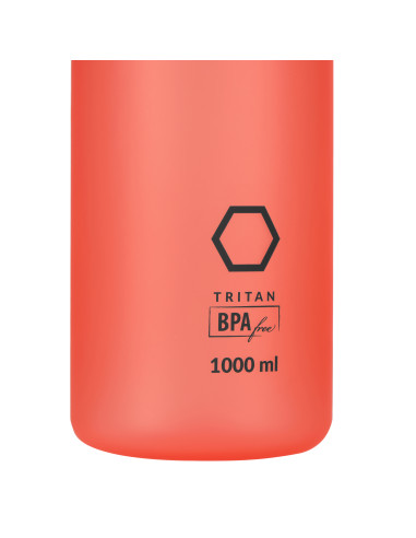 TRINKFLASCHE TRITAN RED HMS