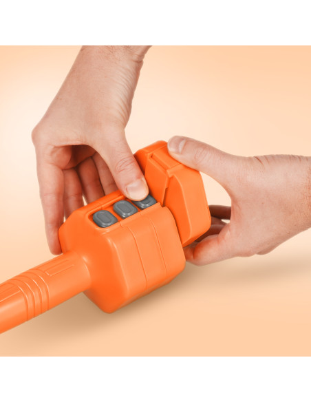 VERSTELLBARE HANTELN ORANGE 2 x 2.5 KG HMS