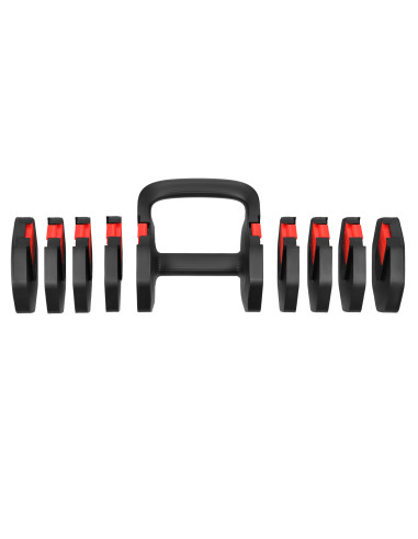 3in1 VERSTELLBARE MULTIFUNKTIONSHANTEL MIT KETTLEBELL- UND PUSH-UP-FUNKTION HMS