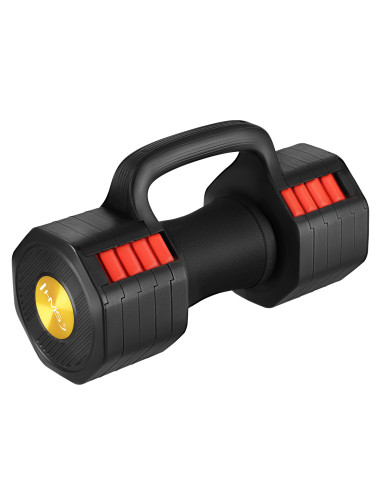 3in1 VERSTELLBARE MULTIFUNKTIONSHANTEL MIT KETTLEBELL- UND PUSH-UP-FUNKTION HMS