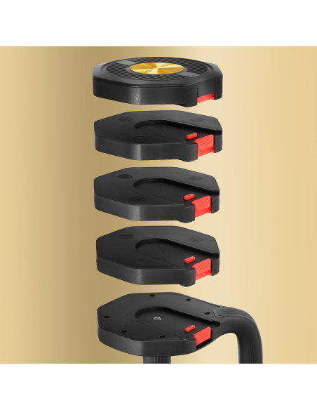 3in1 VERSTELLBARE MULTIFUNKTIONSHANTEL MIT KETTLEBELL- UND PUSH-UP-FUNKTION HMS