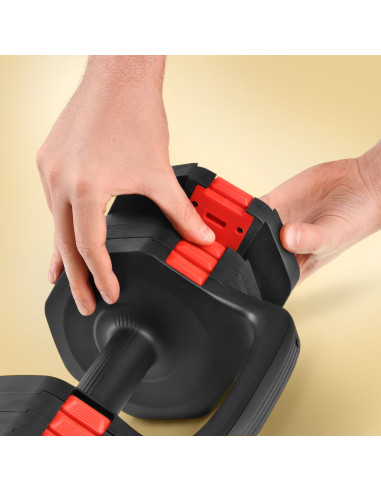 3in1 VERSTELLBARE MULTIFUNKTIONSHANTEL MIT KETTLEBELL- UND PUSH-UP-FUNKTION HMS
