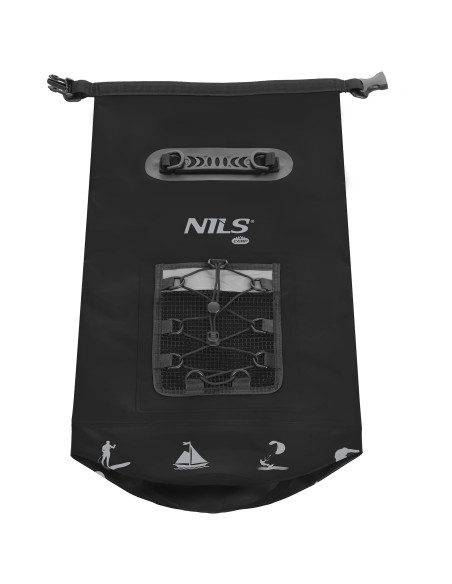 WASSERDICHTER RUCKSACK 25 L SCHWARZ NILS CAMP