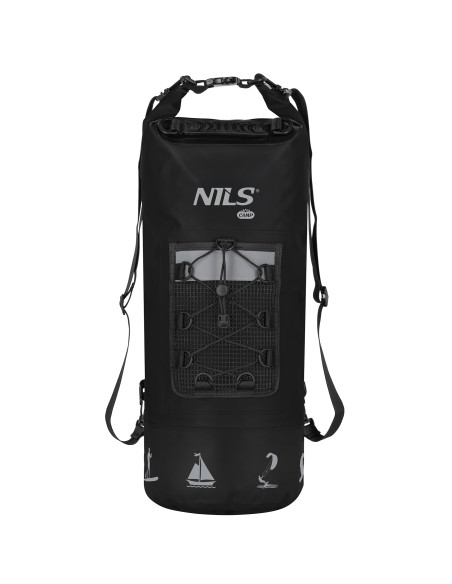 WASSERDICHTER RUCKSACK 25 L SCHWARZ NILS CAMP