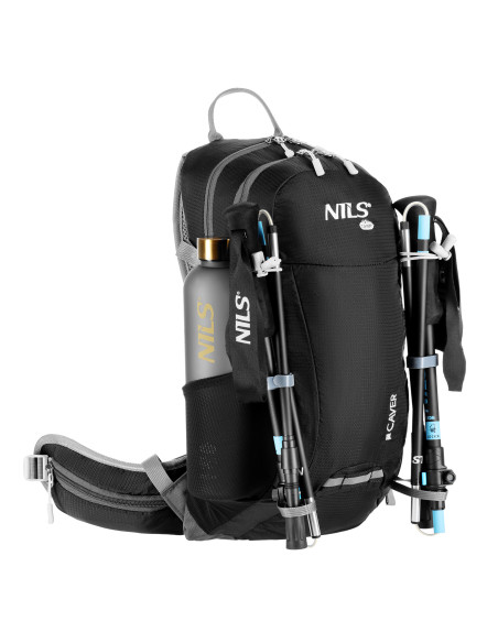 TREKKINGRUCKSACK SCHWARZ CAVER 18L NILS CAMP