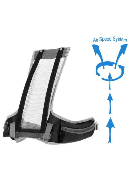 TREKKINGRUCKSACK SCHWARZ CAVER 18L NILS CAMP