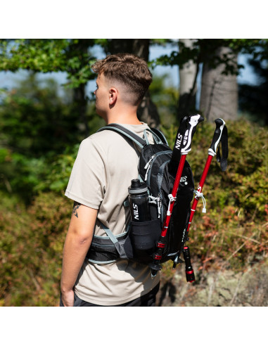 TREKKINGRUCKSACK SCHWARZ CAVER 18L NILS CAMP