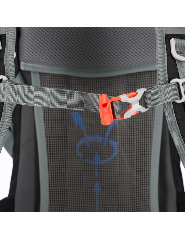 TREKKINGRUCKSACK SCHWARZ CAVER 18L NILS CAMP