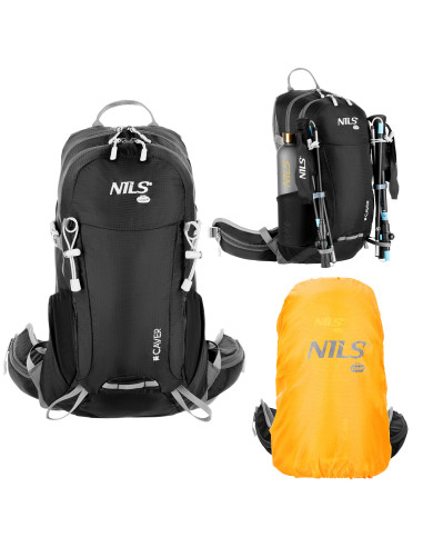 TREKKINGRUCKSACK SCHWARZ CAVER 18L NILS CAMP